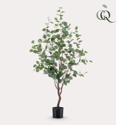 Kunstplant - Eucalyptus - Blauwe Gomboom - 120 cm