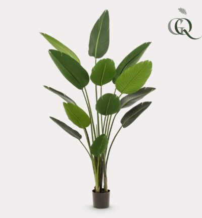 Kunstplant - Strelitzia Nicolai - Paradijsvogelbloem - 190 cm