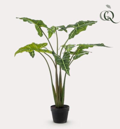 Kunstplant - Alocasia Frydek - Olifantsoor - 120 cm